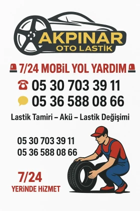 Akpınar Group Antalya Mobil Oto Lastik Tamiri 7/24