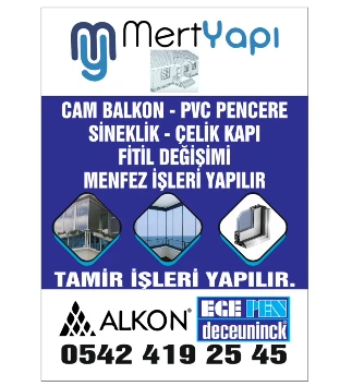 Mert Yapı Alüminyum Pvc Cam Balkon