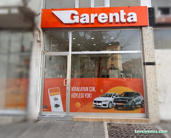 Garenta Kahramanmaraş Şehir Araç Kiralama Garenta Kahramanmaraş Şehir Araç Kiralama