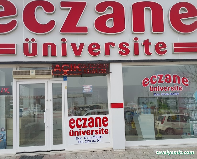 Üniversite Eczanesi Üniversite Eczanesi