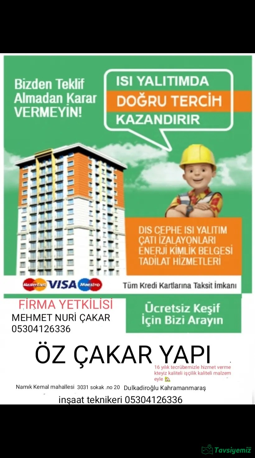 Öz Çakar Yapı Öz Çakar Yapı