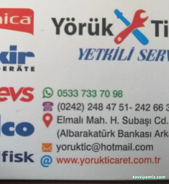 Yörük Ticaret Antalya (Arnica Fakir Korkmaz Delonghı Braun Ferre Nilfisk Yetkili Servisi) Yörük Ticaret Antalya (Arnica Fakir Korkmaz Delonghı Braun Ferre Nilfisk Yetkili Servisi)
