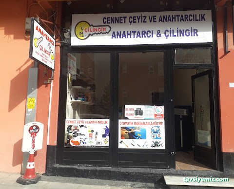 Cennet Çeyiz Ve Anahtarcılık Cennet Çeyiz Ve Anahtarcılık