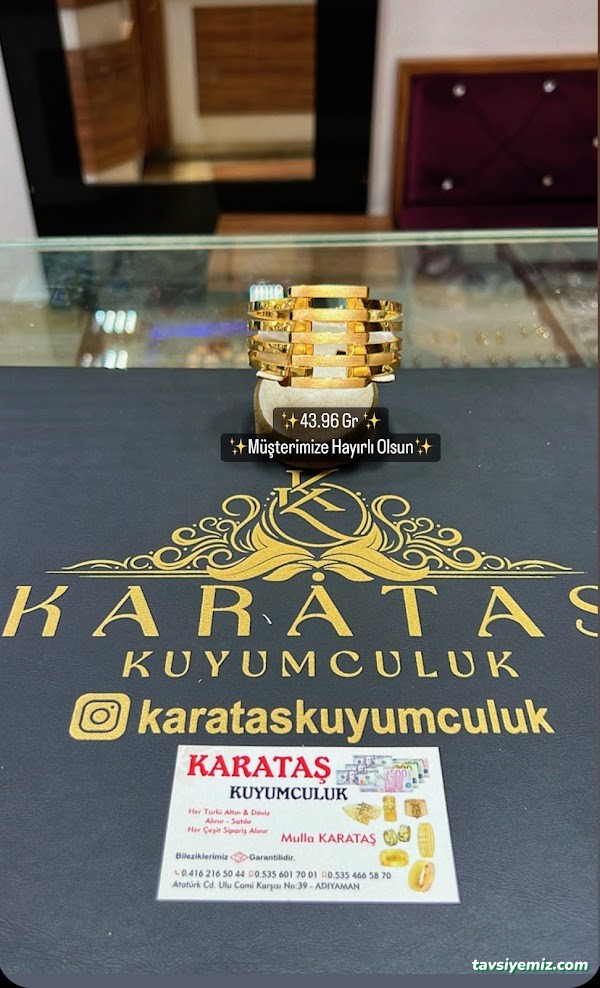 Adıyaman Abuzer Karataş Kuyumculuk Adıyaman Abuzer Karataş Kuyumculuk