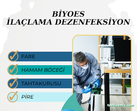 Biyoes İlaçlama Dezenfeksiyon Biyoes İlaçlama Dezenfeksiyon