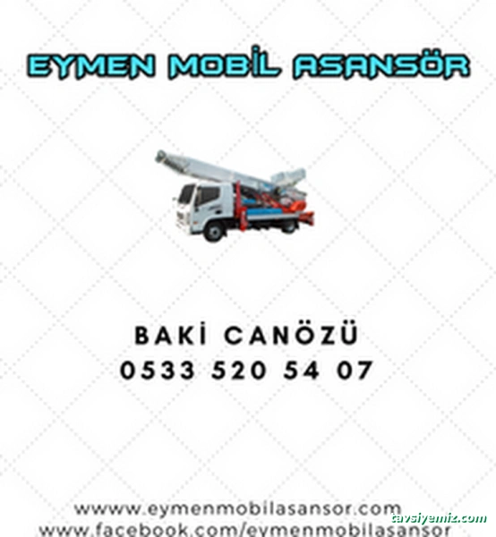 Eymen Mobil Asansör & Evden Eve Nakliye Eymen Mobil Asansör & Evden Eve Nakliye