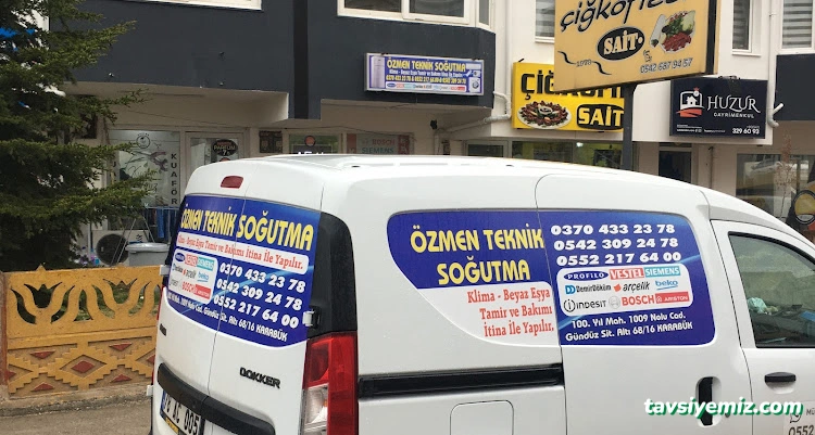 Karabük Özmen Teknik Soğutma Karabük Özmen Teknik Soğutma