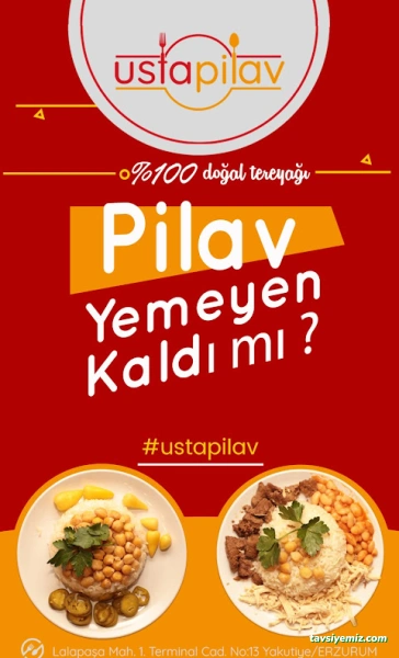 Usta Pilav Erzurum Usta Pilav Erzurum