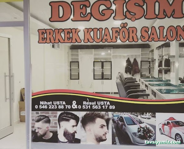 Değışım Erkek Kuaförü Iğdır Değışım Erkek Kuaförü Iğdır