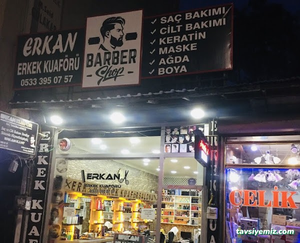 Erkan Erkek Kuaför Salonu Ve Kozmetik Erkan Erkek Kuaför Salonu Ve Kozmetik
