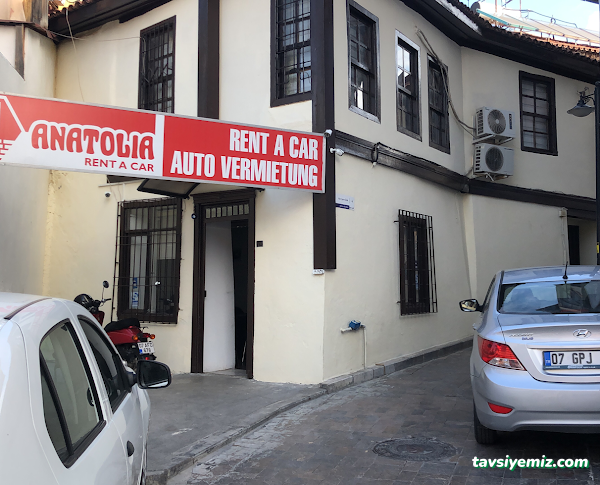 Anatolıa Rent A Car - Araç Kiralama Anatolıa Rent A Car - Araç Kiralama