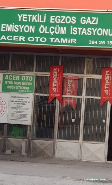 Acer Oto Tamir Acer Oto Tamir