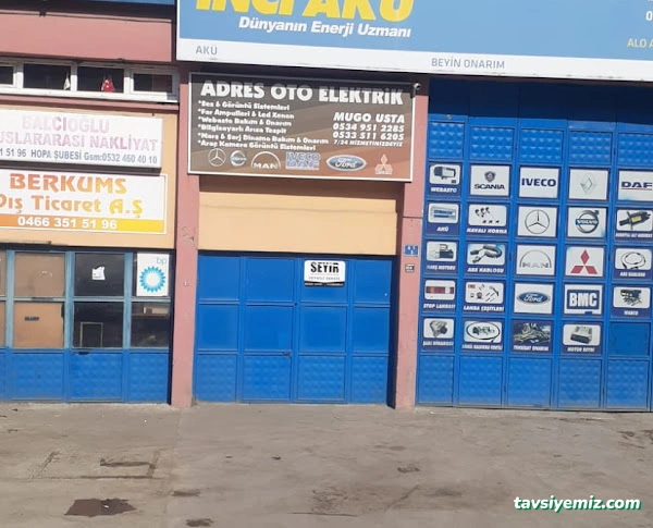 Adres Oto Elektrik Elektronik Adres Oto Elektrik Elektronik