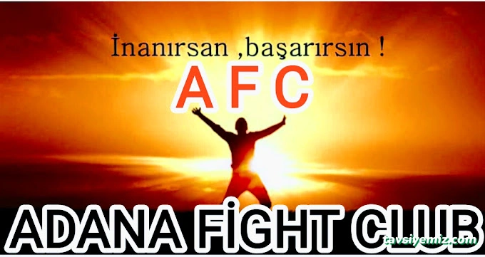 Afc Adana Fıght Club Afc Adana Fıght Club