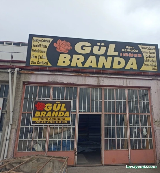 Afyon Gül Branda Çadır Afyon Gül Branda Çadır