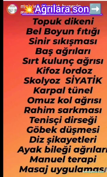 Afyon Manuel Terapist Uysal Şifa Afyon Manuel Terapist Uysal Şifa