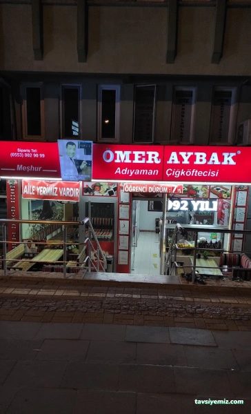 Afyon Yeşilyol Meşhur Adıyaman Çiğ Köftecisi Ömer Aybak Afyon Yeşilyol Meşhur Adıyaman Çiğ Köftecisi Ömer Aybak