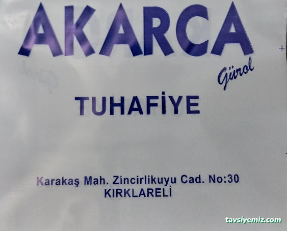 Akarca Tuhafiye Akarca Tuhafiye