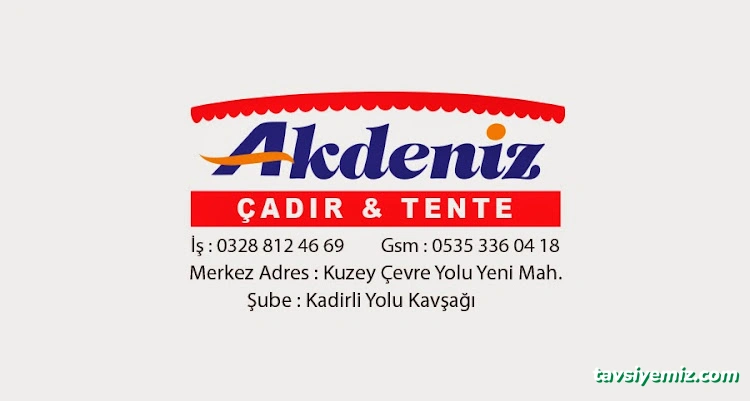 Akdeniz Çadırcılık Akdeniz Çadırcılık