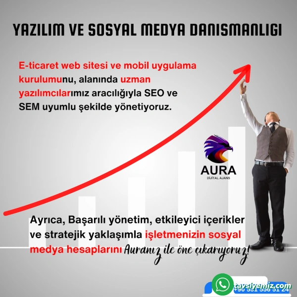 Aksaray Aura Dijital Reklam Ajansı / Sosyal Medya Ve Instagram Reklam Hizmetleri