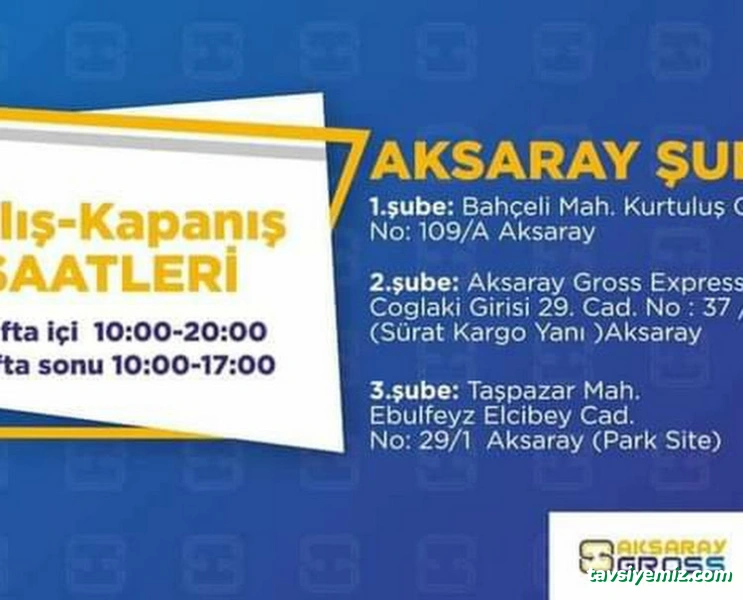 Aksaray Gross Market Aksaray Gross Market