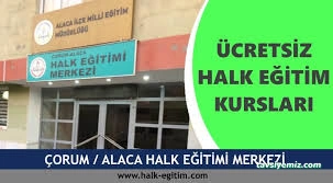 Alaca Halk Eğitimi Merkezi Ve Aso Alaca Halk Eğitimi Merkezi Ve Aso