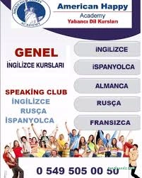 America Happy Academy Yabancı Dil Kursu America Happy Academy Yabancı Dil Kursu