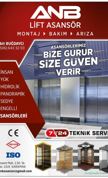 Anb Lift Asansör Anb Lift Asansör