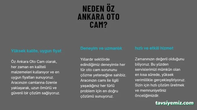 Ankara Oto Cam Ankara Oto Cam