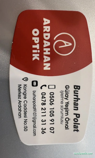 Ardahan Optik Ardahan Optik