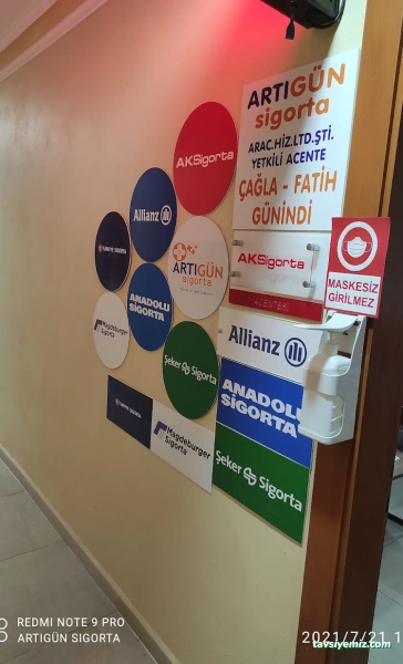 Artıgün Sigorta Aracılık Hizmetleri Limited Şirketi Artıgün Sigorta Aracılık Hizmetleri Limited Şirketi