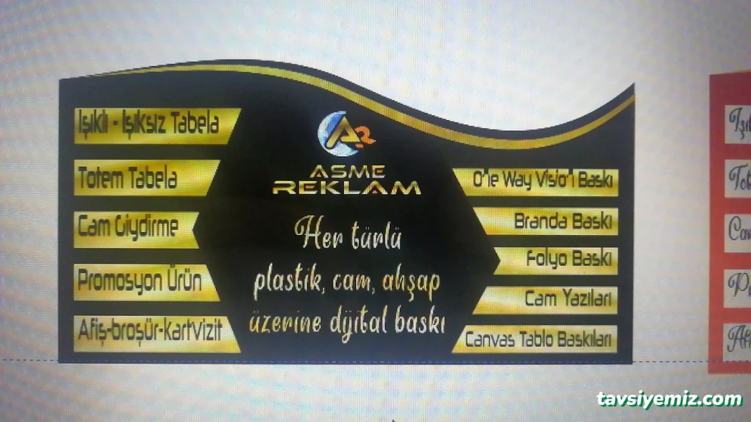 Asme Reklam Asme Reklam