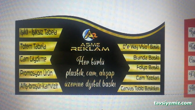 Asme Reklam Asme Reklam