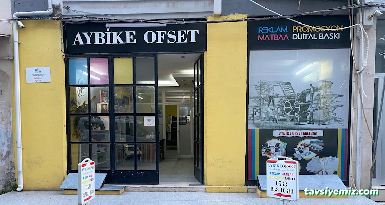 Aybike Ofset | Matbaa | Reklam | Tabela Aybike Ofset | Matbaa | Reklam | Tabela