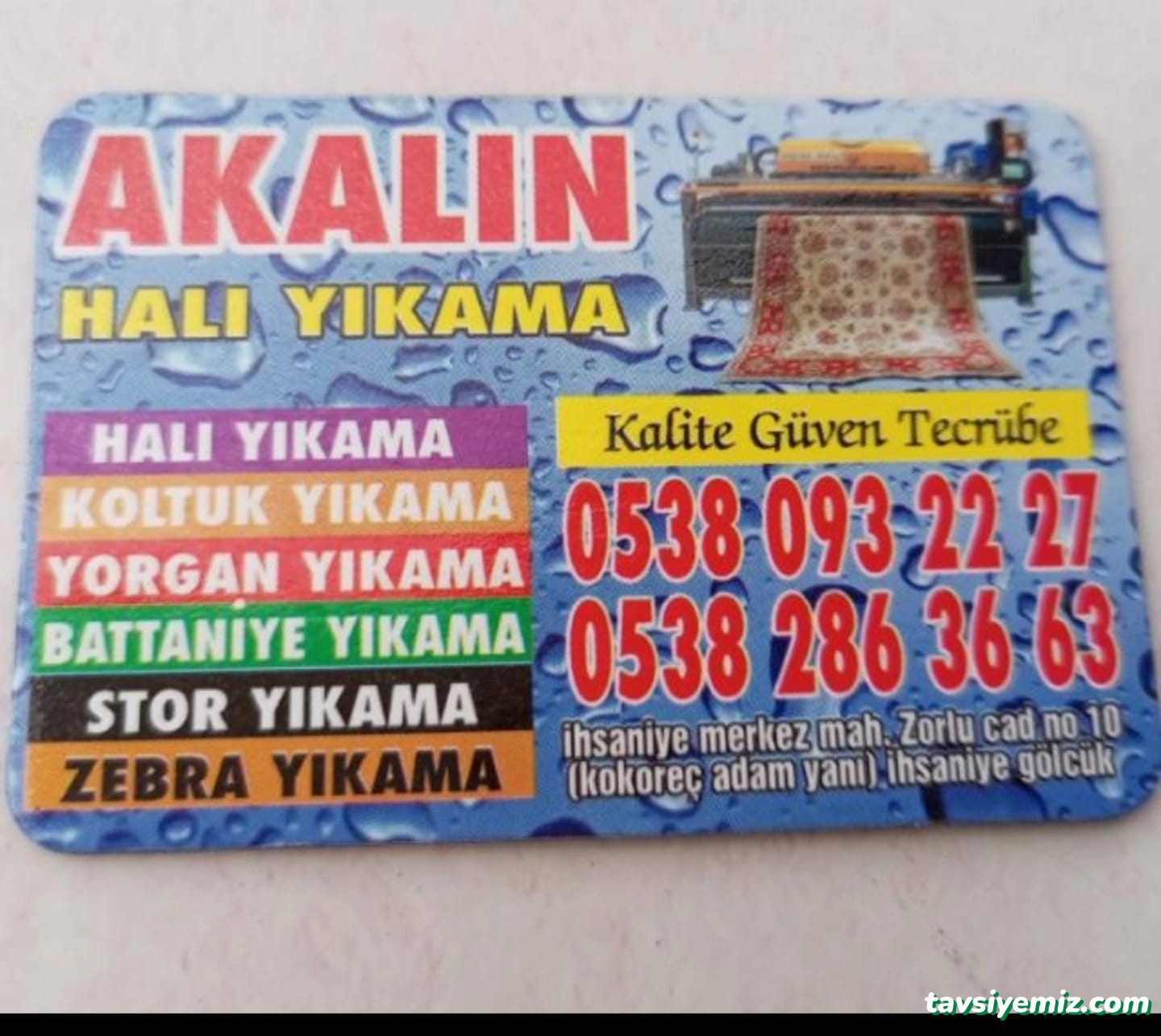 Akalın Halı Yıkama Akalın Halı Yıkama