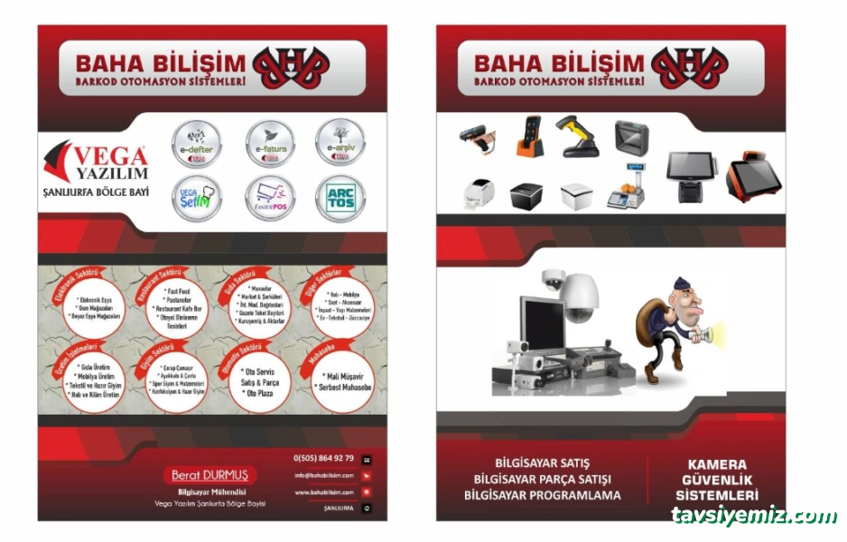 Baha Bilişim Barkod Otomasyon Sistemleri Baha Bilişim Barkod Otomasyon Sistemleri