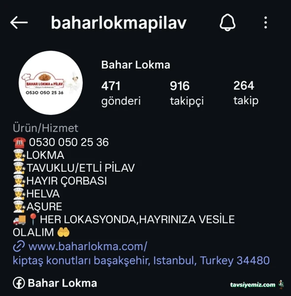 Bahar Lokma Pilav