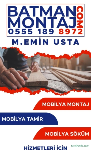 Batman Mobilya Montaj Ve Tamir Batman Mobilya Montaj Ve Tamir