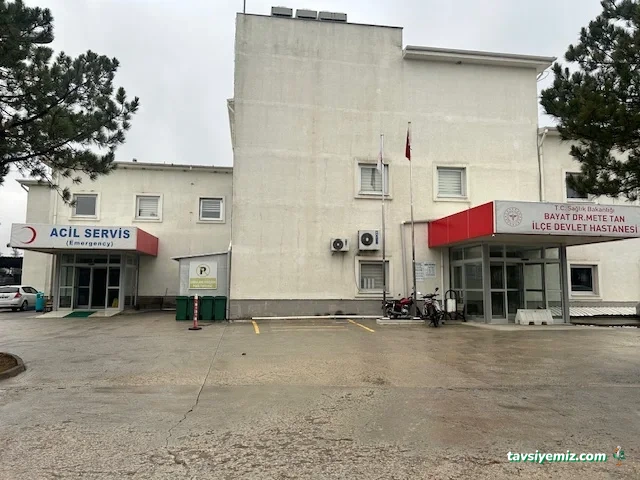 Bayat Dr. Mete Tan İlçe Devlet Hastanesi Bayat Dr. Mete Tan İlçe Devlet Hastanesi