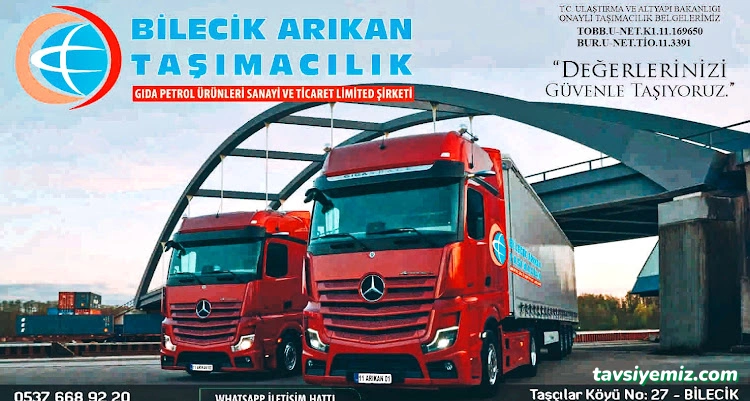 Bilecik Arıkan Taşımacılık Ltd. Şti. Bilecik Arıkan Taşımacılık Ltd. Şti.