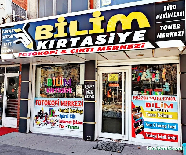 Bilim Kırtasiye & Fotokopi - Çıktı Merkezi Bilim Kırtasiye & Fotokopi - Çıktı Merkezi