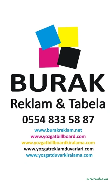 Burak Reklam Dijital Baskı