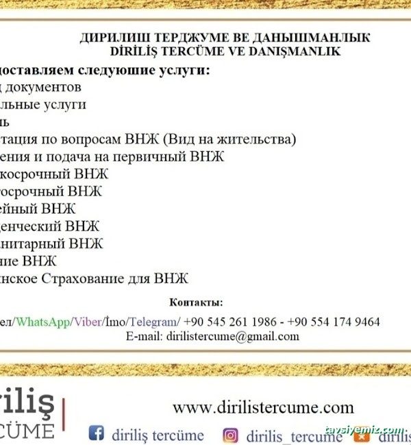 Diriliş Tercüme & Danışmanlık Diriliş Tercüme & Danışmanlık