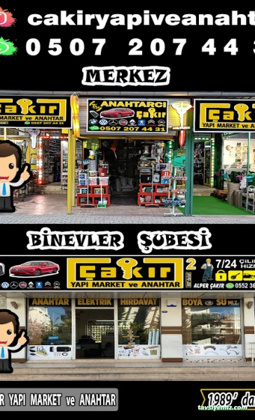 Çakır Anahtar Ve Yapı Market, Çilingir Çakır Anahtar Ve Yapı Market, Çilingir