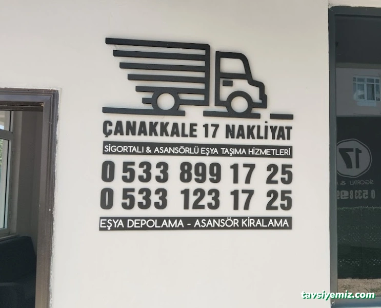 Çanakkale 17 Evden Eve Nakliyat Çanakkale 17 Evden Eve Nakliyat
