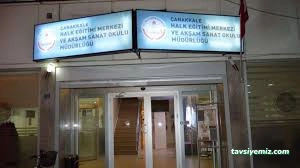 Çanakkale Merkez Halk Eğitim Merkezi Çanakkale Merkez Halk Eğitim Merkezi