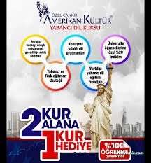 Çankırı Amerikan Kültür Yabancı Dil Kursları Çankırı Amerikan Kültür Yabancı Dil Kursları