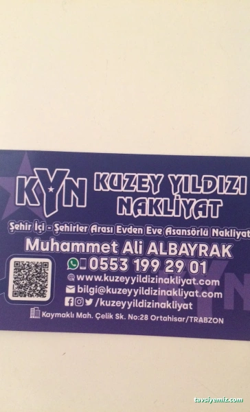 Kuzey Yıldızı Nakliyat Kuzey Yıldızı Nakliyat
