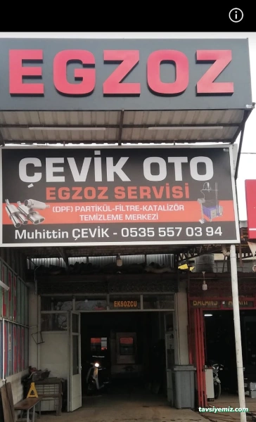 Çevik Oto Egzoz Servisi Çevik Oto Egzoz Servisi