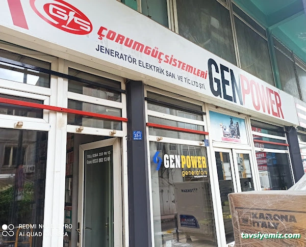 Çorum Güç Sistemleri Jeneratör Elektrik Ltd.şti. Çorum Güç Sistemleri Jeneratör Elektrik Ltd.şti.